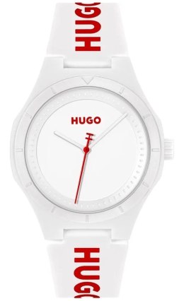 ZEGAREK MĘSKI HUGO LIT FOR HIM WHITE 1530345 + BOX