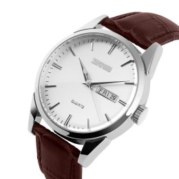 ZEGAREK MĘSKI SKMEI 9073SIWTB + BOX