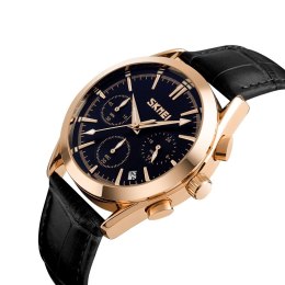 ZEGAREK MĘSKI SKMEI 9127BK + BOX