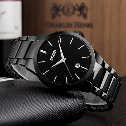 ZEGAREK MĘSKI SKMEI 9140BK + BOX ZEGAREK MĘSKI SKMEI 9140BK + BOX