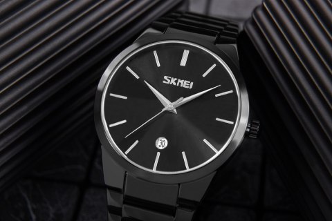 ZEGAREK MĘSKI SKMEI 9140BK + BOX ZEGAREK MĘSKI SKMEI 9140BK + BOX