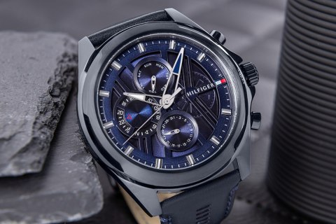 ZEGAREK MĘSKI TOMMY HILFIGER JAX 1710655 + BOX ZEGAREK MĘSKI TOMMY HILFIGER JAX 1710655 + BOX