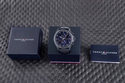ZEGAREK MĘSKI TOMMY HILFIGER JAX 1710655 + BOX ZEGAREK MĘSKI TOMMY HILFIGER JAX 1710655 + BOX
