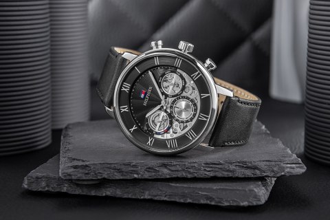 ZEGAREK MĘSKI TOMMY HILFIGER LEGEND 1710565 + BOX ZEGAREK MĘSKI TOMMY HILFIGER LEGEND 1710565 + BOX