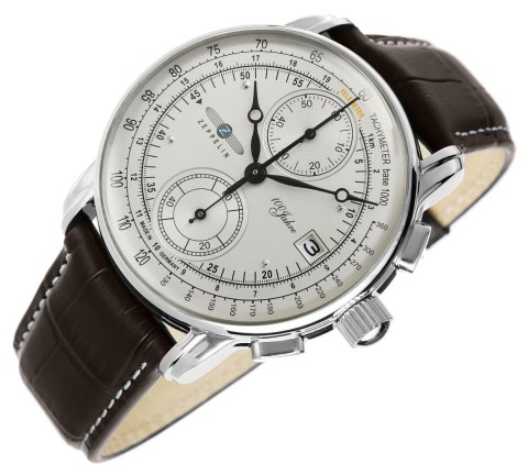 ZEGAREK MĘSKI ZEPPELIN 100 YAHRE CHRONOGRAPH 8670-1 + BOX ZEGAREK MĘSKI ZEPPELIN 100 YAHRE CHRONOGRAPH 8670-1 + BOX