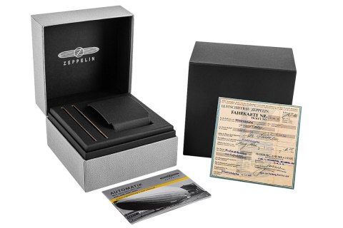 ZEGAREK MĘSKI ZEPPELIN ATLANTIC AUTOMATIC 8466-2 + BOX ZEGAREK MĘSKI ZEPPELIN ATLANTIC AUTOMATIC 8466-2 + BOX