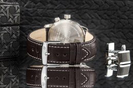 ZEGAREK MĘSKI ZEPPELIN LZ127 GRAF ZEPPELIN DUAL TIME 7644-5 + BOX