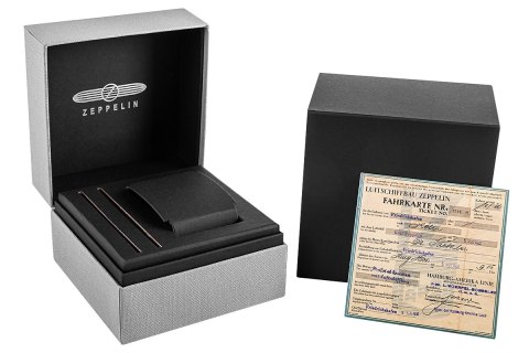 ZEGAREK MĘSKI ZEPPELIN LZ129 HINDENBURG 7038-1 + BOX ZEGAREK MĘSKI ZEPPELIN LZ129 HINDENBURG 7038-1 + BOX