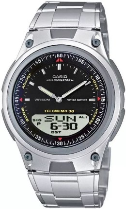 ZEGAREK MĘSKI CASIO DUAL AW-80D-1AVDF + BOX