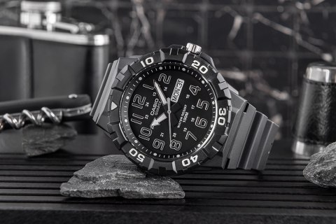 ZEGAREK MĘSKI CASIO MRW-210H-1AVDF + BOX ZEGAREK MĘSKI CASIO MRW-210H-1AVDF + BOX