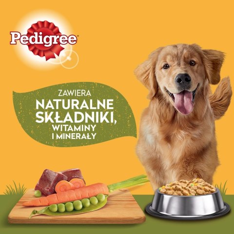 Pedigree Mokra Karma Dla Dorosłych Psów W Galaretce (Z Wołowiną, Z Drobiem) 4x100g Pedigree Mokra Karma Dla Dorosłych Psów W Galaretce (Z Wołowiną, Z Drobiem) 4x100g