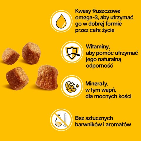 Pedigree Tasty Bites Chewy Cubes Przysmak Dla Psów Z Kurczakiem I Kaczką 130g Pedigree Tasty Bites Chewy Cubes Przysmak Dla Psów Z Kurczakiem I Kaczką 130g