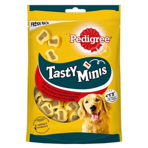 Pedigree Tasty Bites Chewy Slice Przysmak Dla Dorosłych Psów Z Wołowiną 155g Pedigree Tasty Bites Chewy Slice Przysmak Dla Dorosłych Psów Z Wołowiną 155g