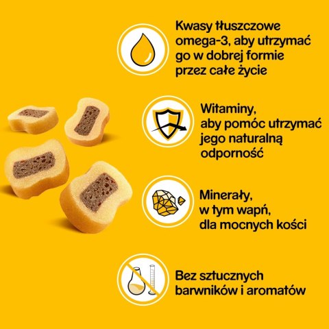 Pedigree Tasty Bites Chewy Slice Przysmak Dla Dorosłych Psów Z Wołowiną 155g Pedigree Tasty Bites Chewy Slice Przysmak Dla Dorosłych Psów Z Wołowiną 155g
