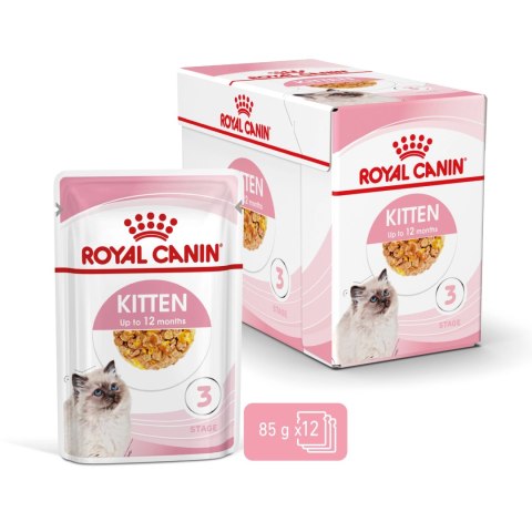 ROYAL CANIN Kitten Instinctive W Galaretce 12x85g ROYAL CANIN Kitten Instinctive W Galaretce 12x85g