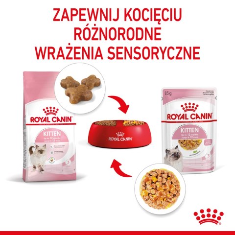 ROYAL CANIN Kitten Instinctive W Galaretce 12x85g ROYAL CANIN Kitten Instinctive W Galaretce 12x85g