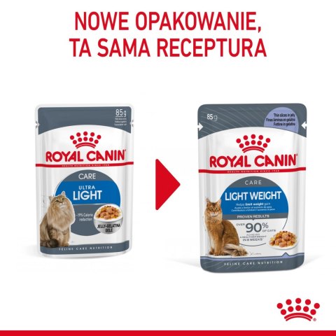 ROYAL CANIN Light Weight Care W Galaretce 12x85g ROYAL CANIN Light Weight Care W Galaretce 12x85g