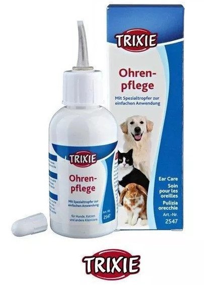 Trixie Płyn Do Pielęgnacji Uszu 50ml Trixie Płyn Do Pielęgnacji Uszu 50ml