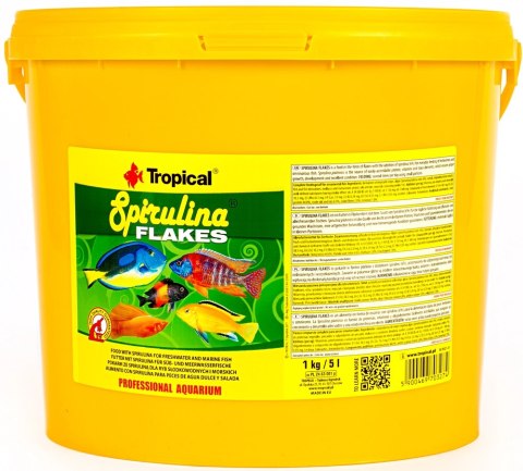 Tropical Spirulina Flakes 5l Tropical Spirulina Flakes 5l