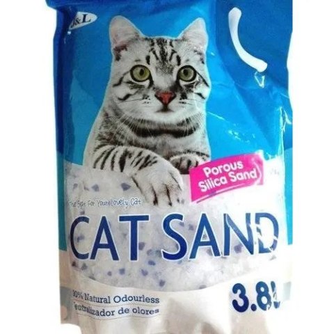 Qingdao Joint And Lucky Industrial Cat Sand Żwirek Silikonowy 3,8l Qingdao Joint And Lucky Industrial Cat Sand Żwirek Silikonowy 3,8l