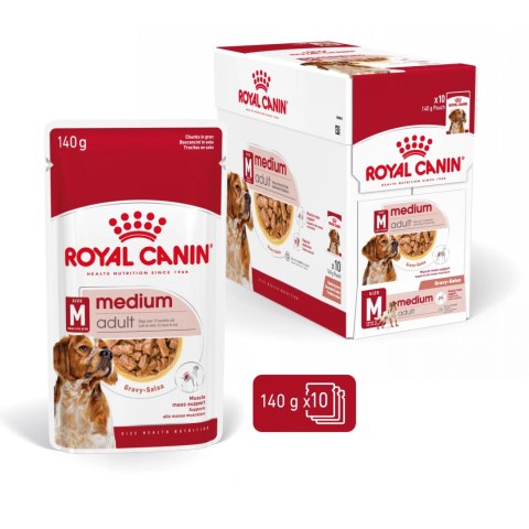 ROYAL CANIN Medium Adult 10x140g ROYAL CANIN Medium Adult 10x140g