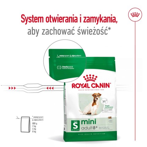 ROYAL CANIN Mini Adult 8+ 2kg ROYAL CANIN Mini Adult 8+ 2kg