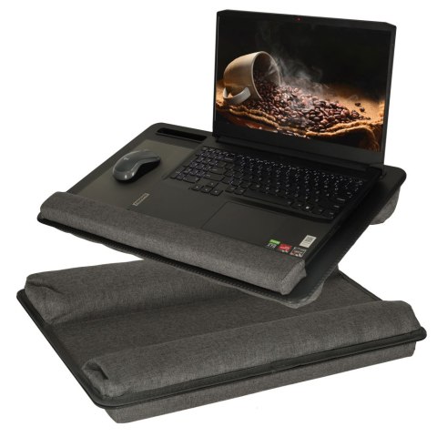 STOLIK POD LAPTOPA PODSTAWKA CZARNY STOLIK POD LAPTOPA PODSTAWKA CZARNY