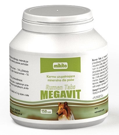 Mikita Rumen Tabs Megavit 150 Tabletek Mikita Rumen Tabs Megavit 150 Tabletek