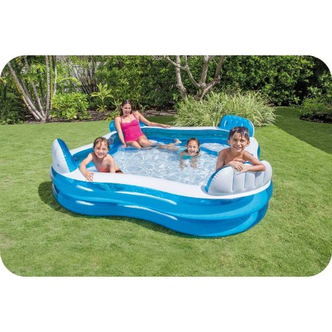 BASEN DMUĆHANY Z SIEDZENIAMI 229 X 229 X 66 ĆM INTEX 56475 BASEN DMUĆHANY Z SIEDZENIAMI 229 X 229 X 66 ĆM INTEX 56475