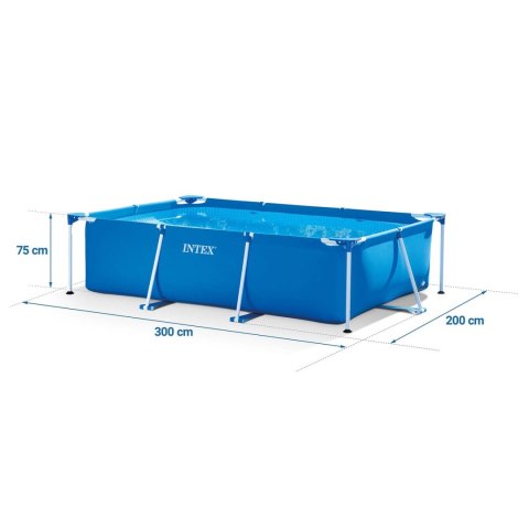 BASEN OGRODOWY STELAŻOWY 300 X 200 X 75 ĆM INTEX 28272 BASEN OGRODOWY STELAŻOWY 300 X 200 X 75 ĆM INTEX 28272