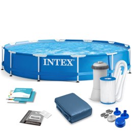 BASEN OGRODOWY STELAŻOWY 366 X 76 ĆM 10W1 INTEX 28212