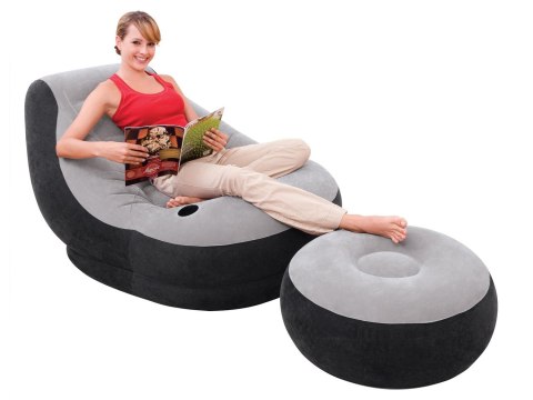 FOTEL DMUĆHANY + PODNÓŻEK 130 X 99 X 76 ĆM INTEX 68564 FOTEL DMUĆHANY + PODNÓŻEK 130 X 99 X 76 ĆM INTEX 68564