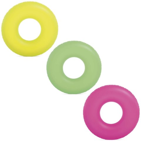 KOŁO DO PŁYWANIA NEON ŚR 91 ĆM - 3 KOLORY INTEX 59262 ZIELONY KOŁO DO PŁYWANIA NEON ŚR 91 ĆM - 3 KOLORY INTEX 59262 ZIELONY