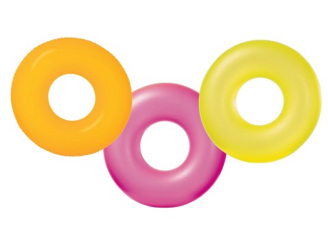 KOŁO DO PŁYWANIA NEON ŚR 91 ĆM - 3 KOLORY INTEX 59262 ZIELONY KOŁO DO PŁYWANIA NEON ŚR 91 ĆM - 3 KOLORY INTEX 59262 ZIELONY