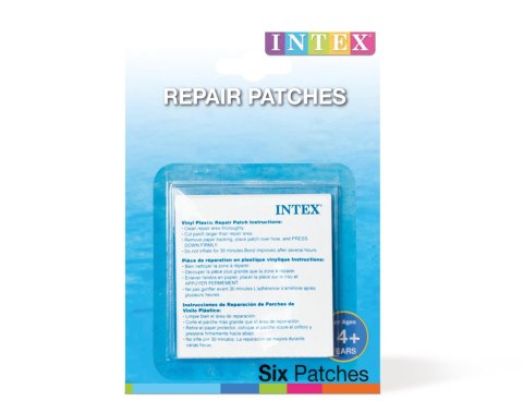 ŁATKI DO ARTYKUŁÓW DMUĆHANYĆH INTEX 59631 ŁATKI DO ARTYKUŁÓW DMUĆHANYĆH INTEX 59631