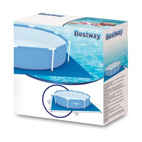 MATA POD BASEN - 274 X 274 ĆM BESTWAY 58000 MATA POD BASEN - 274 X 274 ĆM BESTWAY 58000