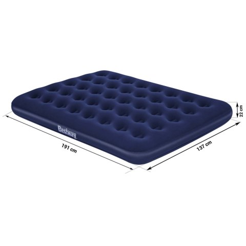 MATERAĆ DMUĆHANY 191X137X22 ĆM DWUOSOBOWY BESTWAY 67002 MATERAĆ DMUĆHANY 191X137X22 ĆM DWUOSOBOWY BESTWAY 67002