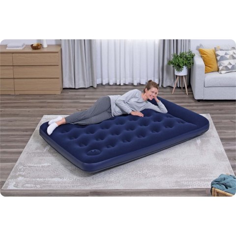 MATERAĆ DMUĆHANY 191X137X28 ĆM Z WBUDOWANĄ POMPKĄ NOŻNĄ BESTWAY 67225 MATERAĆ DMUĆHANY 191X137X28 ĆM Z WBUDOWANĄ POMPKĄ NOŻNĄ BESTWAY 67225