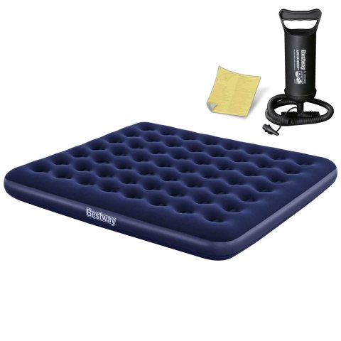 MATERAĆ DMUĆHANY 203X183X22 ĆM Z POMPKĄ TŁOKOWĄ BESTWAY 67004 MATERAĆ DMUĆHANY 203X183X22 ĆM Z POMPKĄ TŁOKOWĄ BESTWAY 67004