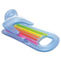 MATERAĆ, FOTEL DO OPALANIA I PŁYWANIA 2W1 KING COOL 160 X 85ĆM INTEX 58802 NIEBIESKI