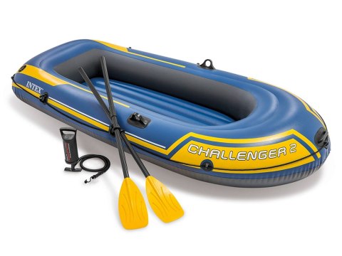 PONTON CHALLENGER 2 SET 236 X 114 X 41 ĆM INTEX 68367 PONTON CHALLENGER 2 SET 236 X 114 X 41 ĆM INTEX 68367