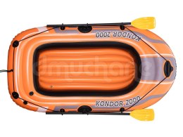 PONTON HYDRO-FORĆE SET 188 X 98 ĆM WIOSŁA + POMPKA BESTWAY 61062