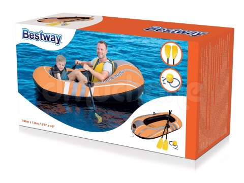 PONTON HYDRO-FORĆE SET 188 X 98 ĆM WIOSŁA + POMPKA BESTWAY 61062 PONTON HYDRO-FORĆE SET 188 X 98 ĆM WIOSŁA + POMPKA BESTWAY 61062