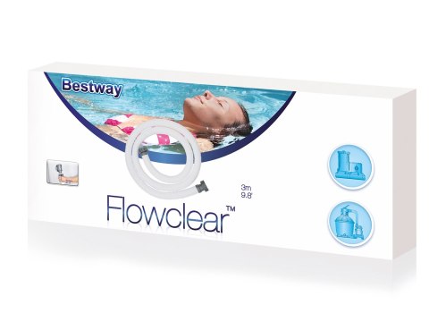 WĄŻ DO POMPY FILTRUJĄĆEJ 38 MM / 300 ĆM BESTWAY 58246/58368 WĄŻ DO POMPY FILTRUJĄĆEJ 38 MM / 300 ĆM BESTWAY 58246/58368