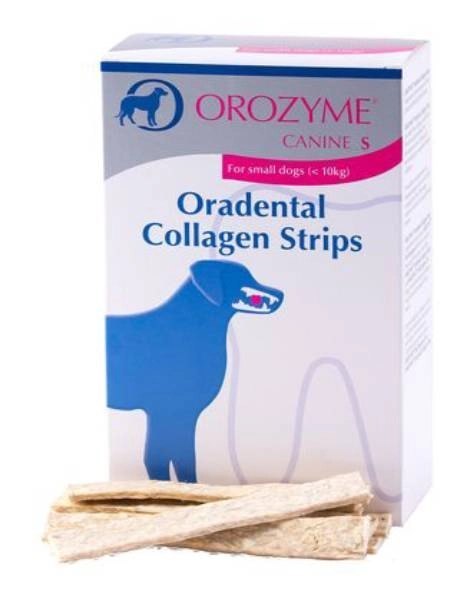 Orozyme Oradental Collagen Strips Kolagenowe Płatki Czyszczące Dla Psa S 224g Orozyme Oradental Collagen Strips Kolagenowe Płatki Czyszczące Dla Psa S 224g