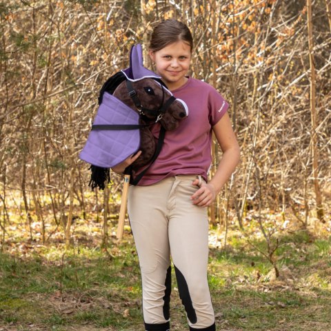 DERKA DWUSTRONNA I NAUSZNIKI SKIPPI DLA HOBBY HORSE - FIOLET DERKA DWUSTRONNA I NAUSZNIKI SKIPPI DLA HOBBY HORSE - FIOLET
