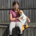 GRZEJĄĆA PLUSZOWA GĘŚ PIPA - MASKOTKA PRZYTULANKA PODUSZKA TERMOFOR 90 ĆM