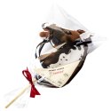 HOBBY HORSE SKIPPI A4 - W PLAMY - BRĄZOWE PLAMKI - KOŃ NA KIJU - KANTAR