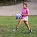 HOBBY HORSE SKIPPI A5 - KOŃ NA KIJU - LAWENDOWY FIOLETOWY - KANTAR I WODZE