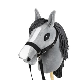 HOBBY HORSE SKIPPI - KOŃ NA KIJU - SZARY A4 - PREZENT DLA DZIEĆKA
